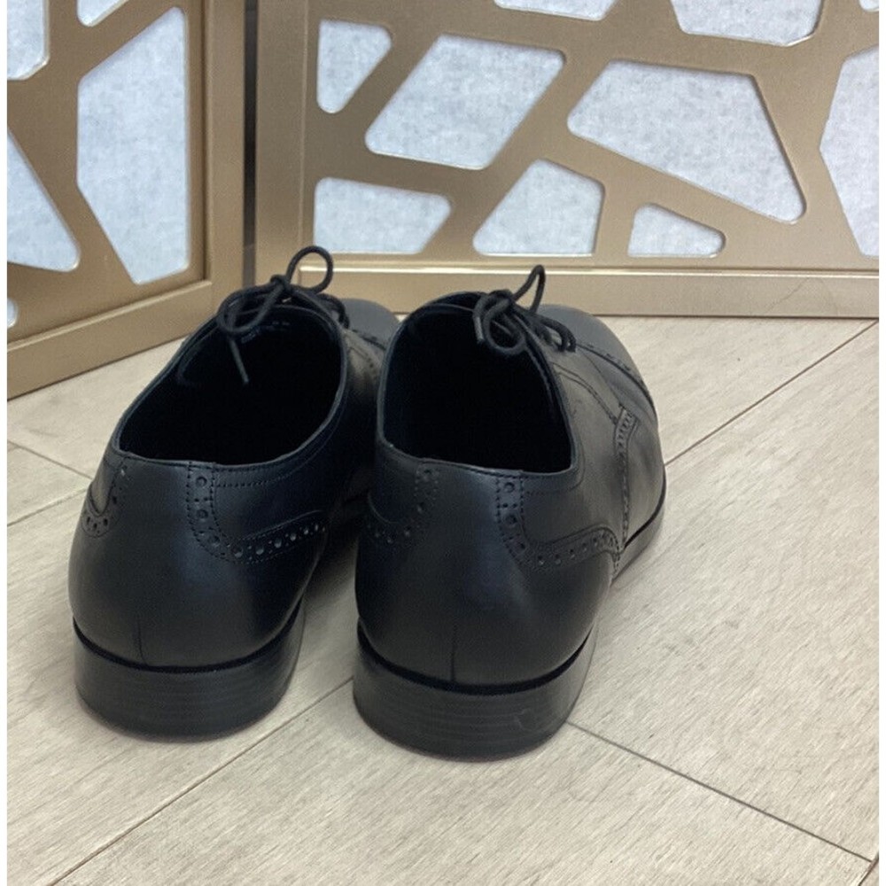 COLE HAAN Cole Haan Jefferson Grand Cap Toe Oxford DRESS SHOES BLACK LEATHER 12 - Picture 6 of 10